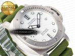 Penerai PAM1226 V SS TTF 1:1 Best Edition on Green Rubber Strap P900 - Görsel 7