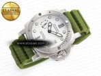 Penerai PAM1226 V SS TTF 1:1 Best Edition on Green Rubber Strap P900 - Görsel 8