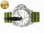 Penerai PAM1226 V SS TTF 1:1 Best Edition on Green Rubber Strap P900 - Görsel 9