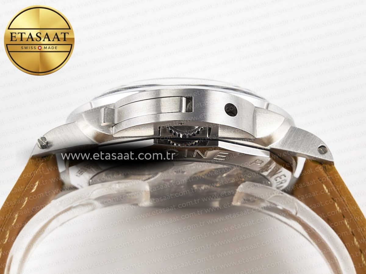 Panerai PAM127 E VSF 1:1 Best Edition on Brown Leather Strap A6497 with Y-Incabloc - Görsel 15