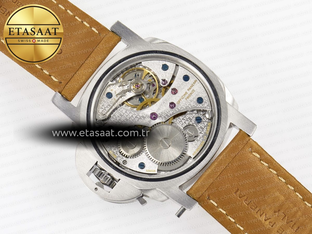 Panerai PAM127 E VSF 1:1 Best Edition on Brown Leather Strap A6497 with Y-Incabloc - Görsel 19