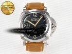 Panerai PAM127 E VSF 1:1 Best Edition on Brown Leather Strap A6497 with Y-Incabloc - Görsel 3