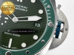 Penerai PAM1287 V TTF 1:1 Best Edition Green Dial on Green Nylon Strap P900 - Görsel 13