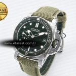 Panerai PAM1287 Y VSF 1:1 Best Edition Green Dial on Green Nylon Strap P900