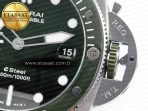 Panerai PAM1287 Y VSF 1:1 Best Edition Green Dial on Green Nylon Strap P900 - Görsel 12