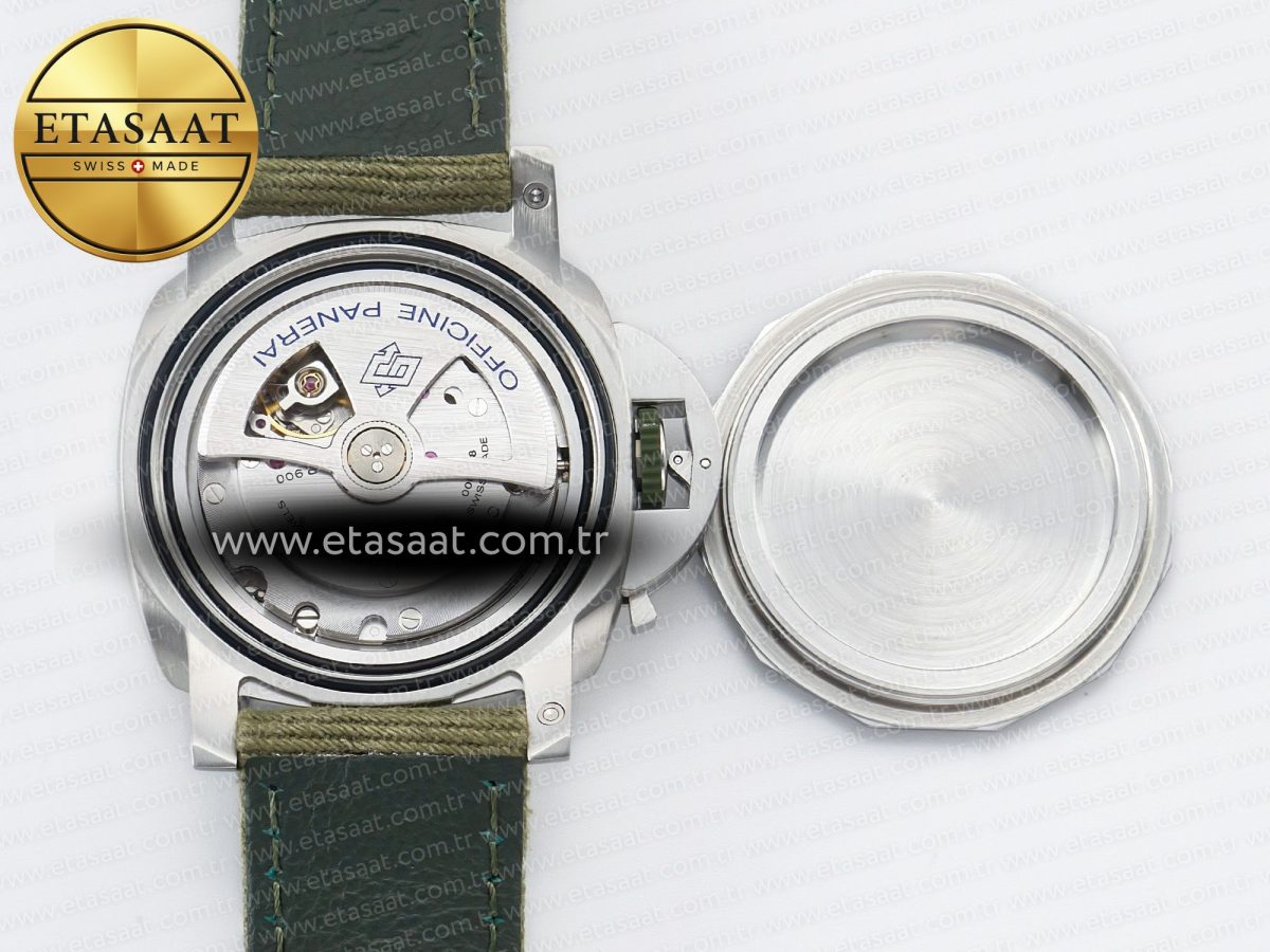 Panerai PAM1287 Y VSF 1:1 Best Edition Green Dial on Green Nylon Strap P900 - Görsel 19