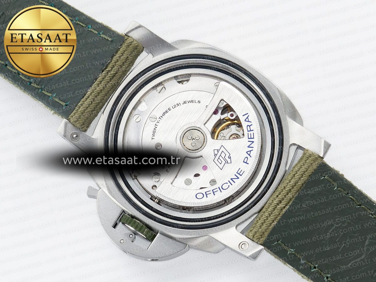 Panerai PAM1287 Y VSF 1:1 Best Edition Green Dial on Green Nylon Strap P900 - Görsel 20