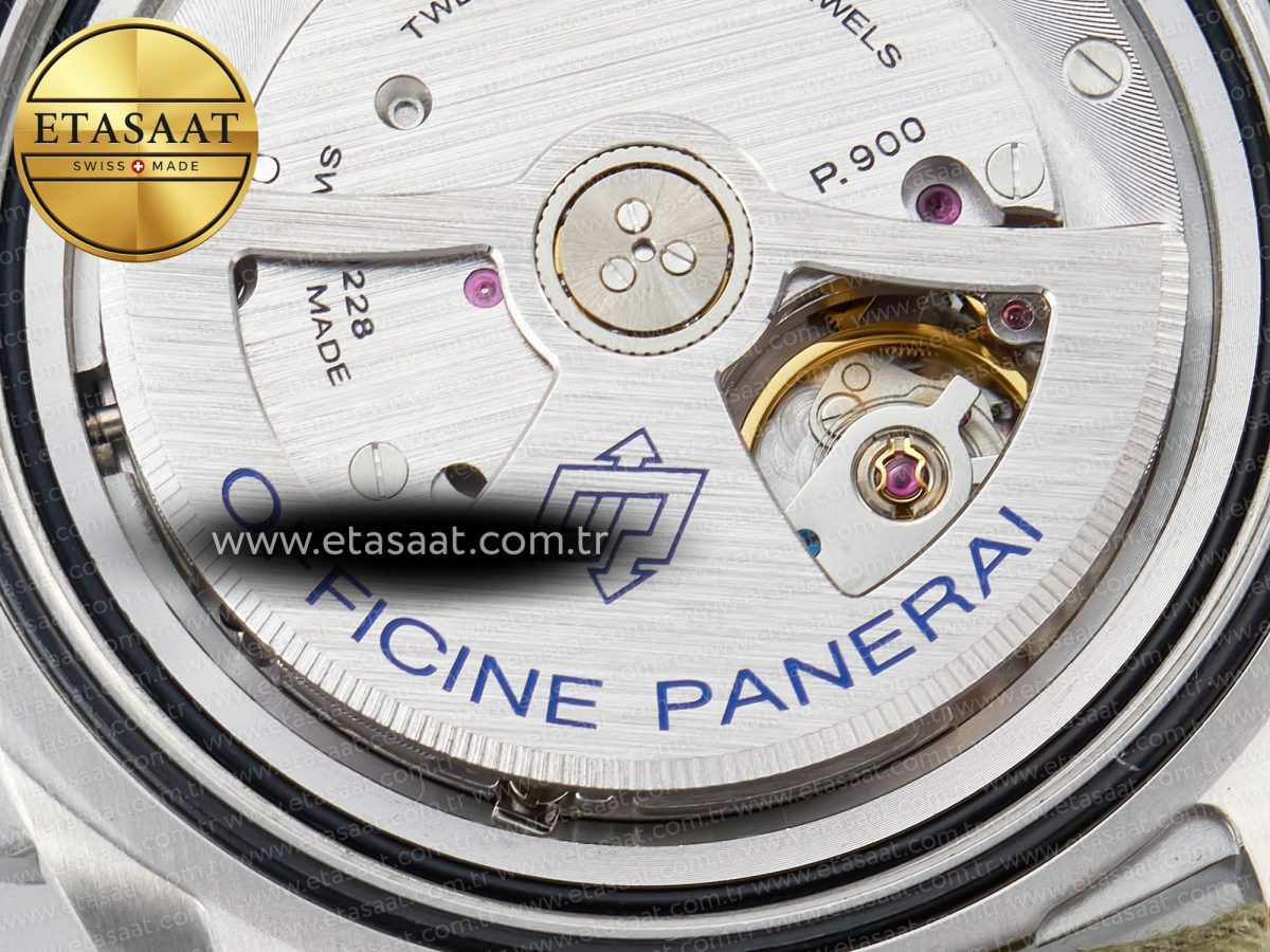 Panerai PAM1287 Y VSF 1:1 Best Edition Green Dial on Green Nylon Strap P900 - Görsel 22
