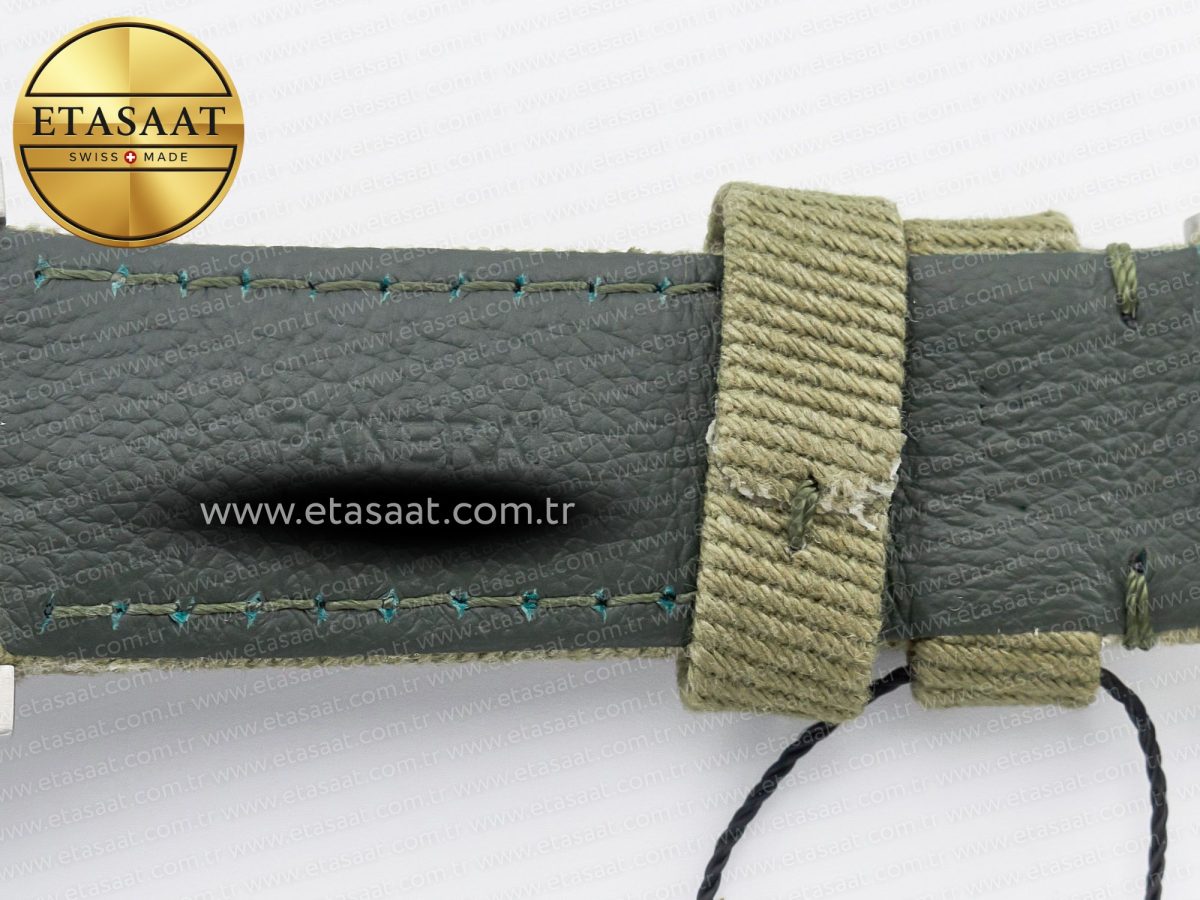 Panerai PAM1287 Y VSF 1:1 Best Edition Green Dial on Green Nylon Strap P900 - Görsel 31