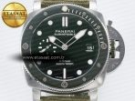 Panerai PAM1287 Y VSF 1:1 Best Edition Green Dial on Green Nylon Strap P900 - Görsel 4