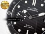 Panerai PAM1288 Y VSF 1:1 Best Edition Gray Dial on Gray Nylon Strap P900 - Görsel 10
