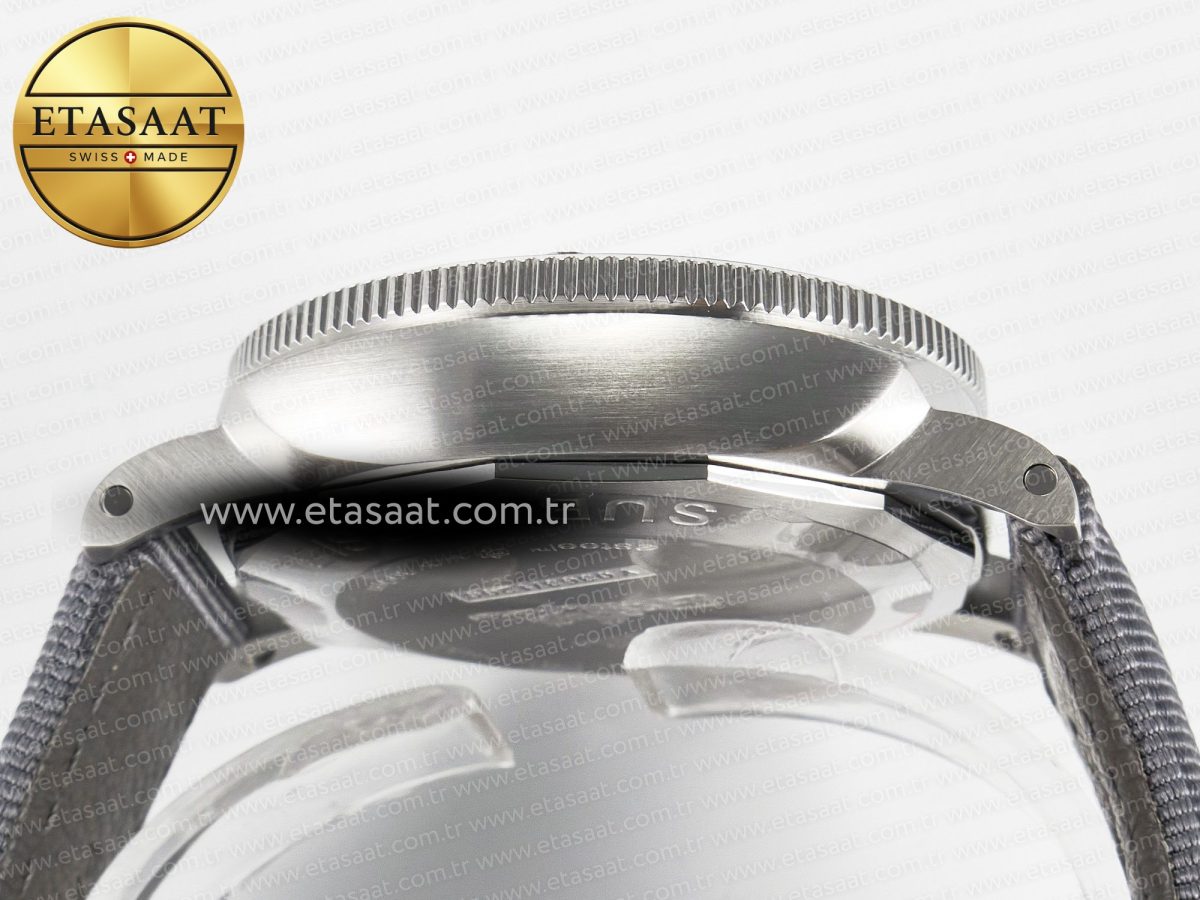 Panerai PAM1288 Y VSF 1:1 Best Edition Gray Dial on Gray Nylon Strap P900 - Görsel 15