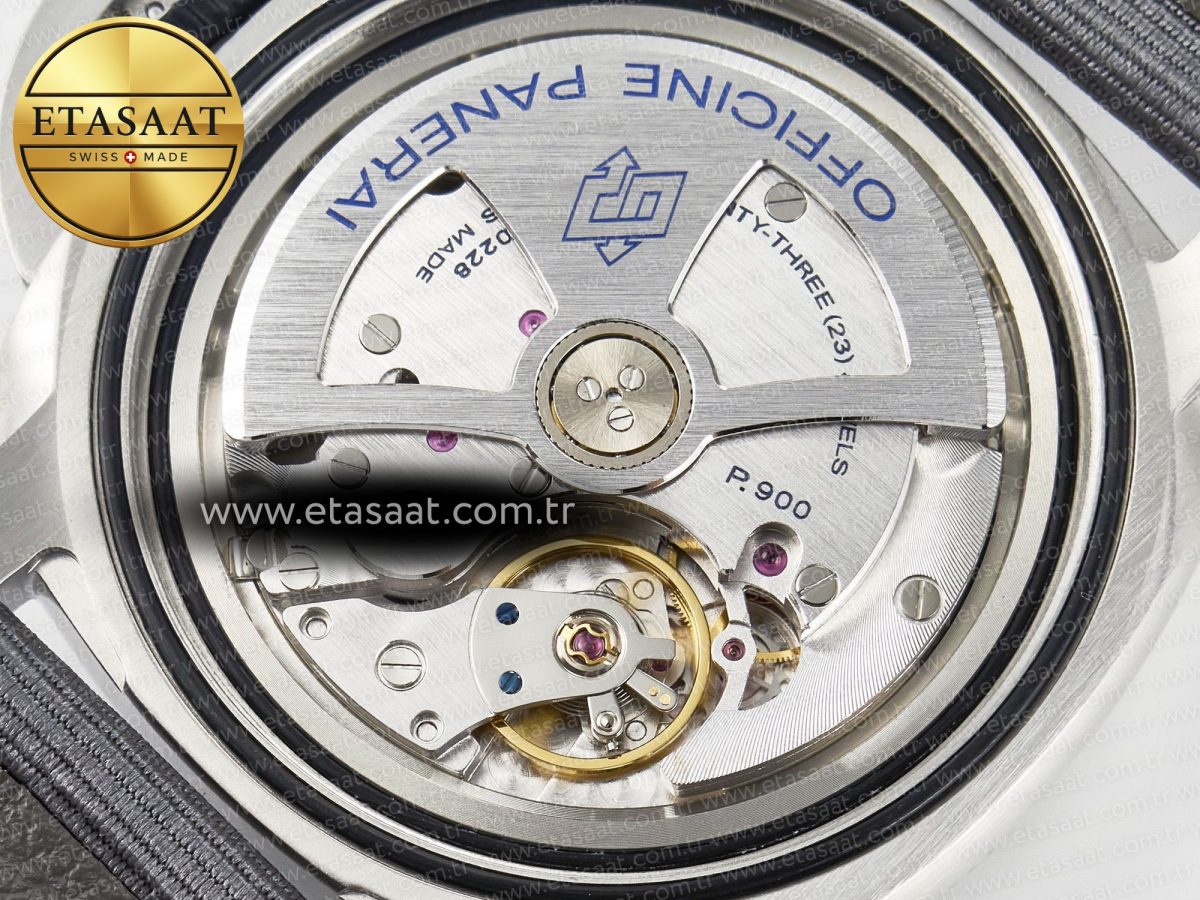 Panerai PAM1288 Y VSF 1:1 Best Edition Gray Dial on Gray Nylon Strap P900 - Görsel 26