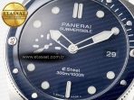 Panerai PAM1289 V TTF 1:1 Best Edition Blue Dial on Blue Nylon Strap P900 - Görsel 11