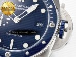 Panerai PAM1289 V TTF 1:1 Best Edition Blue Dial on Blue Nylon Strap P900 - Görsel 13