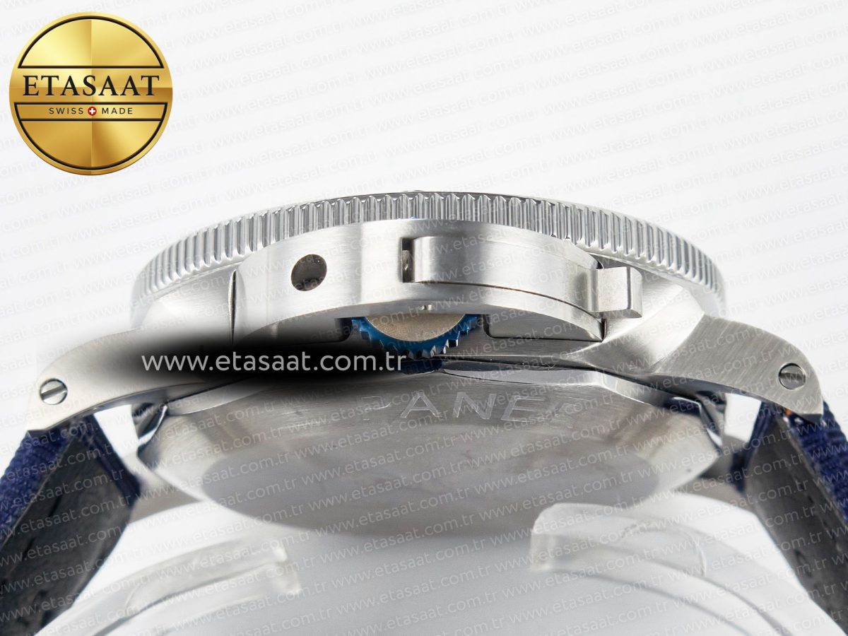 Panerai PAM1289 V TTF 1:1 Best Edition Blue Dial on Blue Nylon Strap P900 - Görsel 16