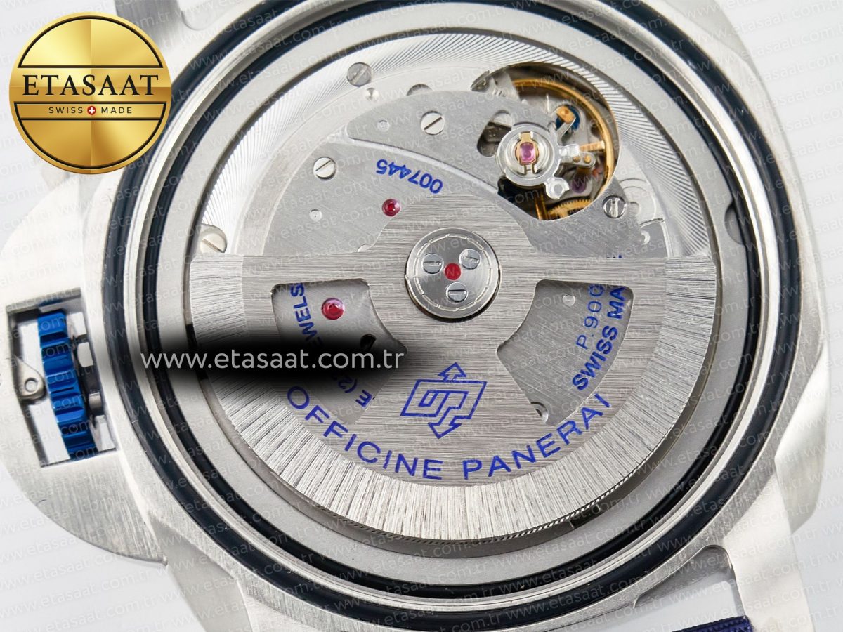 Panerai PAM1289 V TTF 1:1 Best Edition Blue Dial on Blue Nylon Strap P900 - Görsel 21