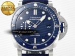 Panerai PAM1289 V TTF 1:1 Best Edition Blue Dial on Blue Nylon Strap P900 - Görsel 4