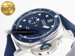 Panerai PAM1289 V TTF 1:1 Best Edition Blue Dial on Blue Nylon Strap P900 - Görsel 6