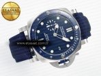 Panerai PAM1289 V TTF 1:1 Best Edition Blue Dial on Blue Nylon Strap P900 - Görsel 8