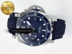 Panerai PAM1289 V TTF 1:1 Best Edition Blue Dial on Blue Nylon Strap P900 - Görsel 9