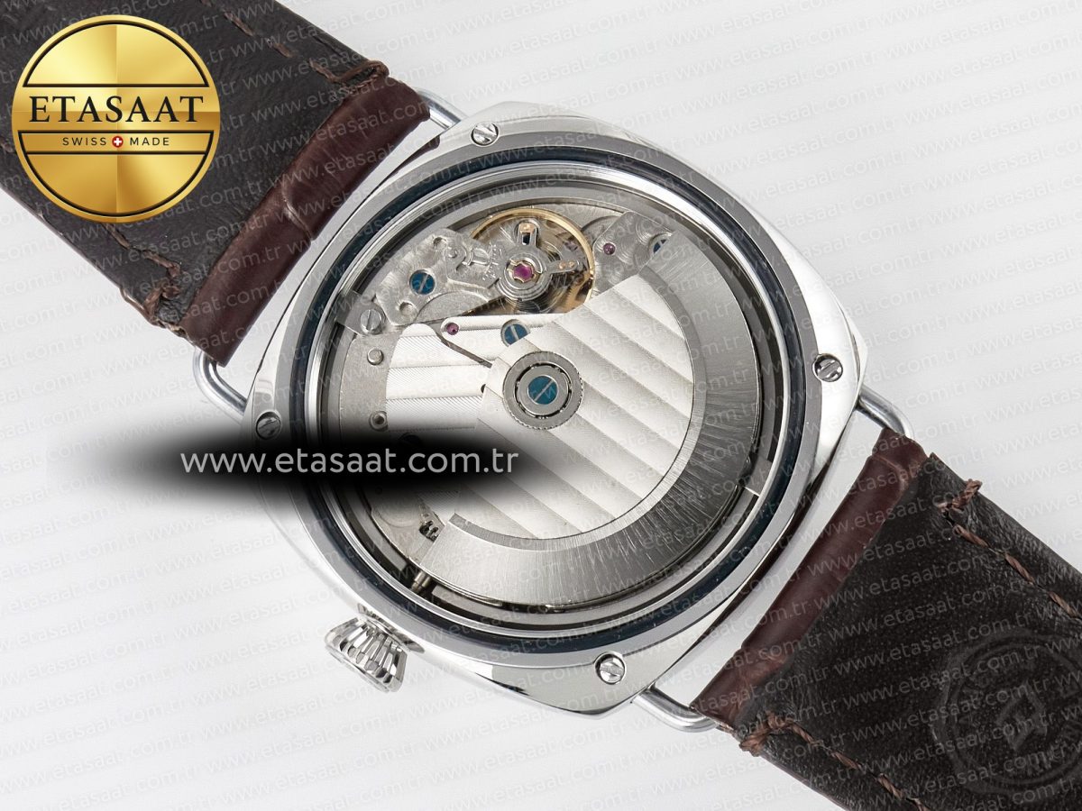 Panerai PAM1292 Radiomir 40mm TTF 1:1 Best Edition White Dial on Brown Leather Strap P900 - Görsel 19