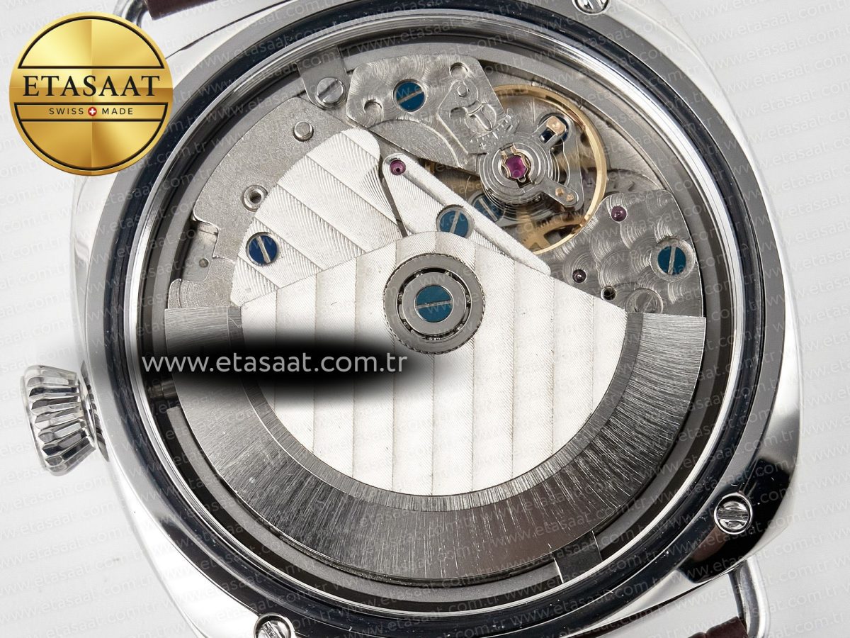 Panerai PAM1292 Radiomir 40mm TTF 1:1 Best Edition White Dial on Brown Leather Strap P900 - Görsel 20