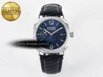 Panerai PAM1293 Radiomir 40mm TTF 1:1 Best Edition Blue Dial on Blue Leather Strap P900 - Görsel 3