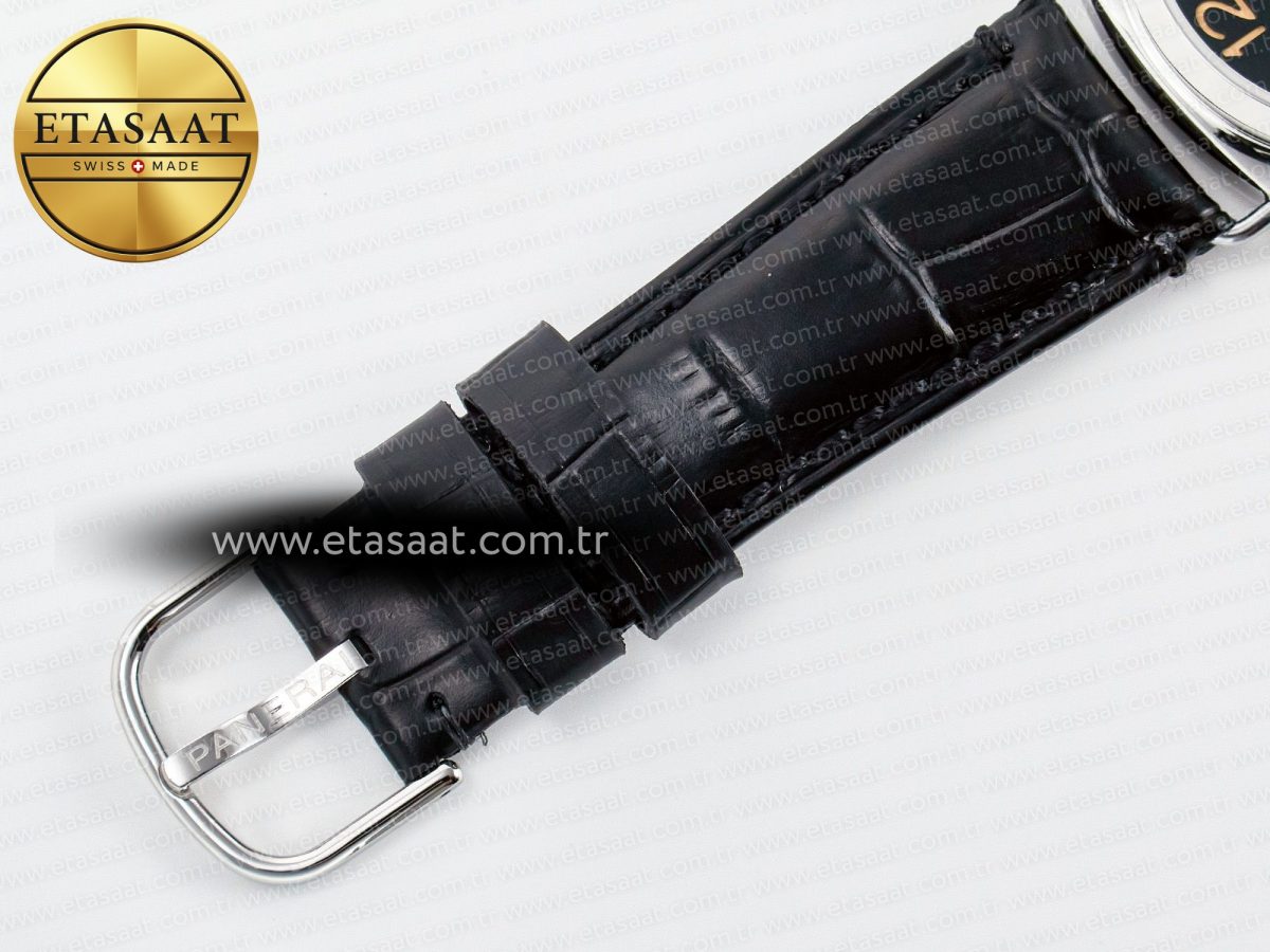 Panerai PAM1294 Radiomir 40mm TTF 1:1 Best Edition Black Dial on Black Leather Strap P900 - Görsel 27