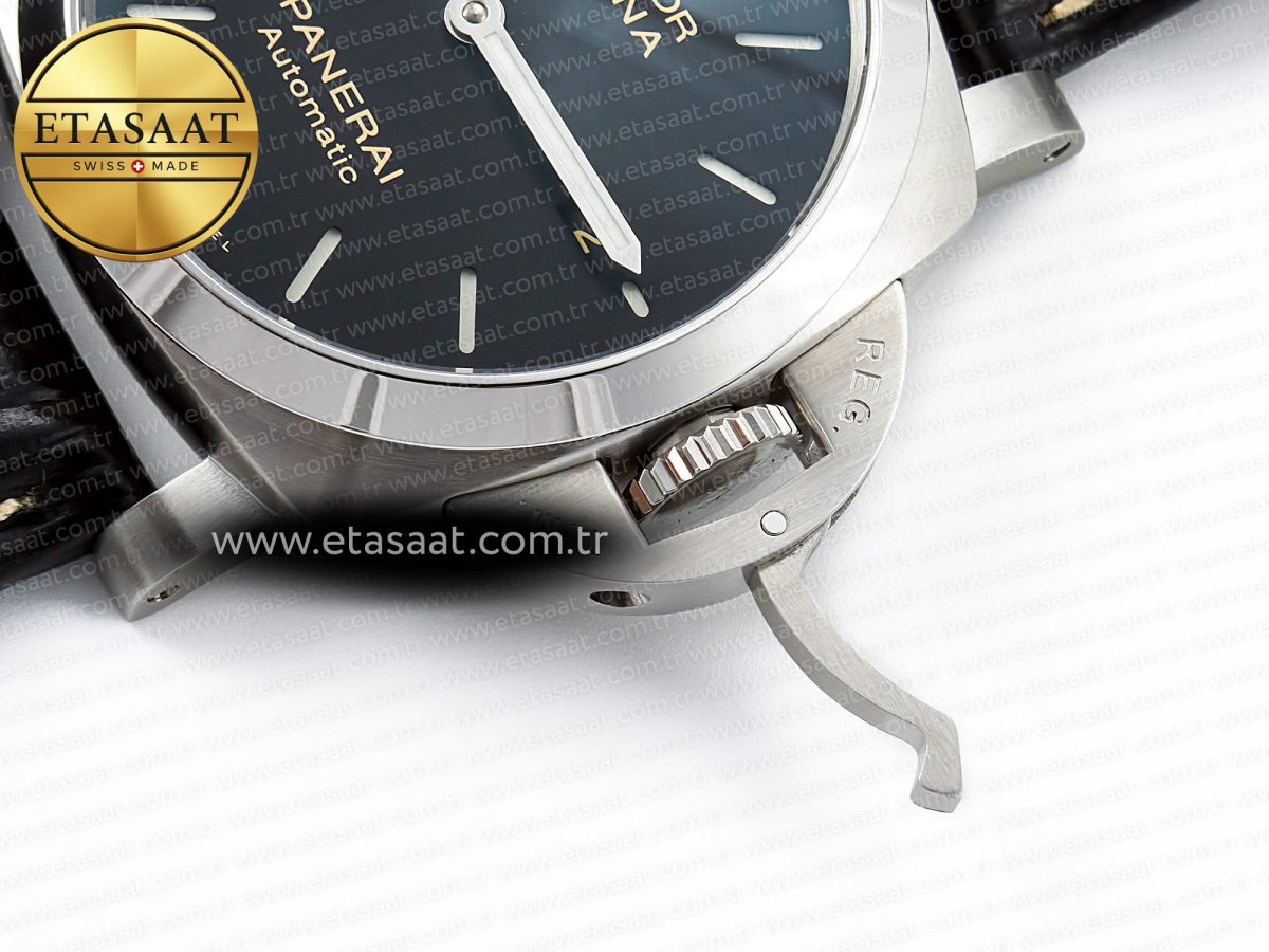 Penerai PAM1312 W TTF 1:1 Best Edition on Black Leather Strap P9010 - Görsel 10