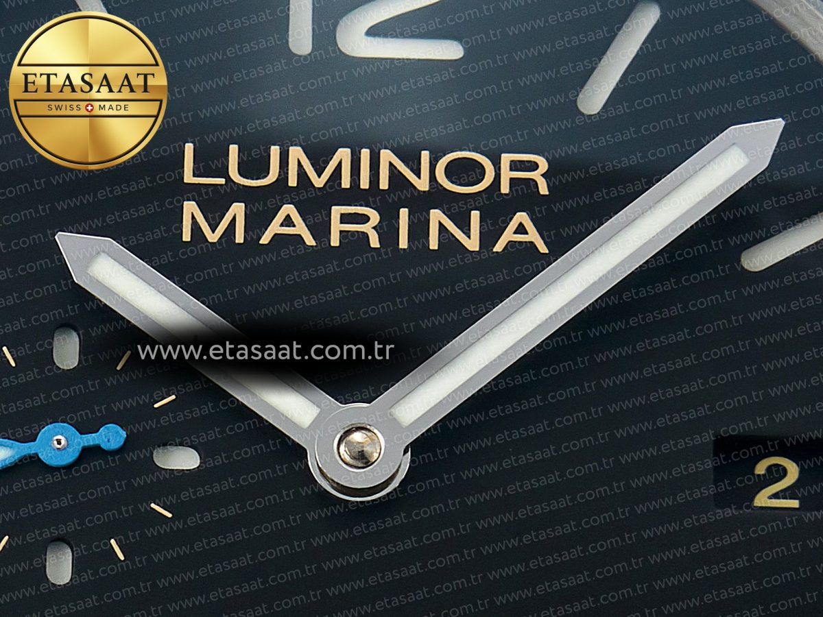 Penerai PAM1312 W TTF 1:1 Best Edition on Black Leather Strap P9010 - Görsel 11
