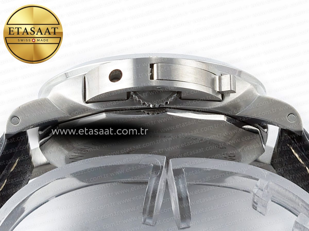 Penerai PAM1312 W TTF 1:1 Best Edition on Black Leather Strap P9010 - Görsel 17
