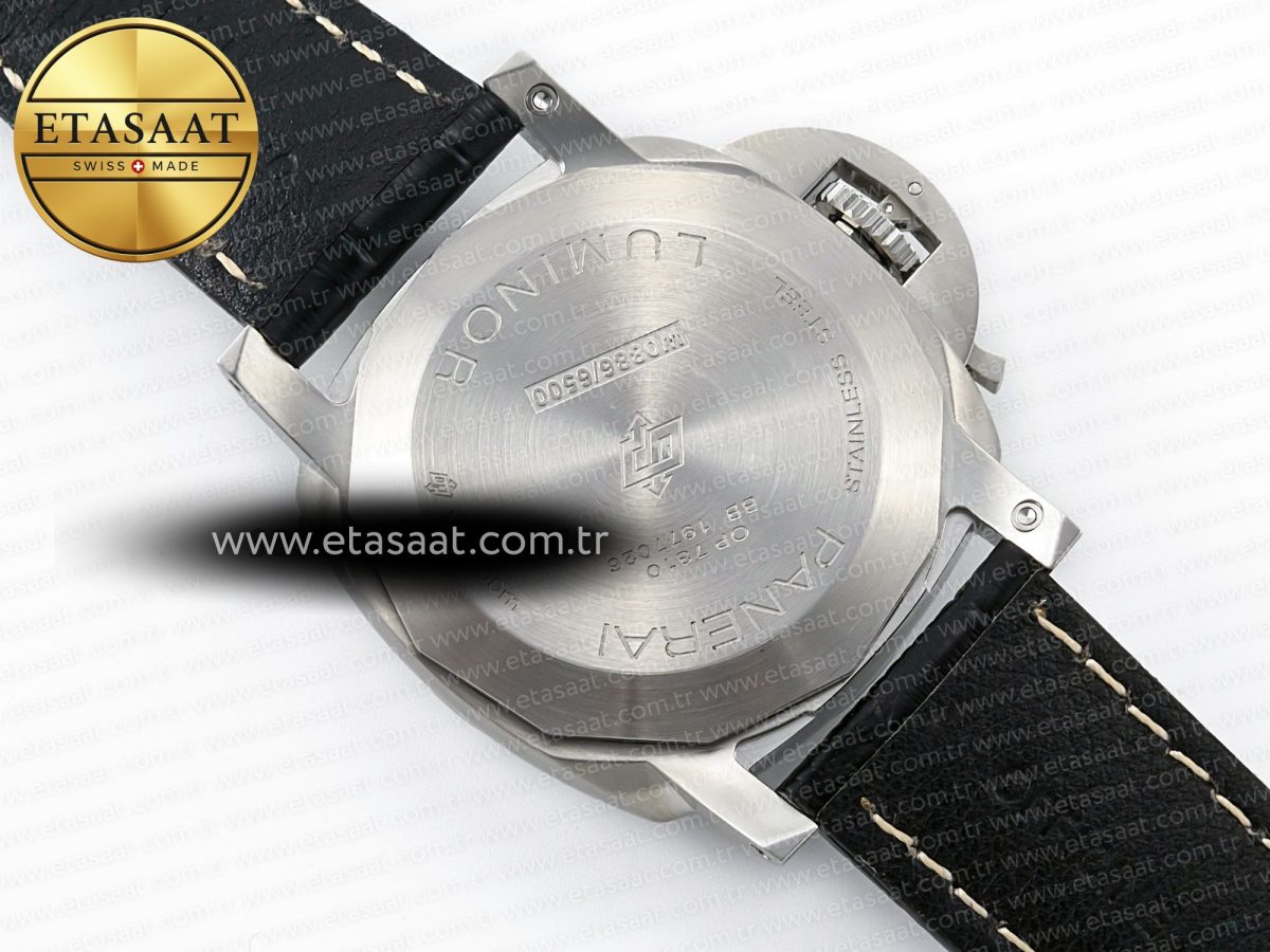 Penerai PAM1312 W TTF 1:1 Best Edition on Black Leather Strap P9010 - Görsel 19