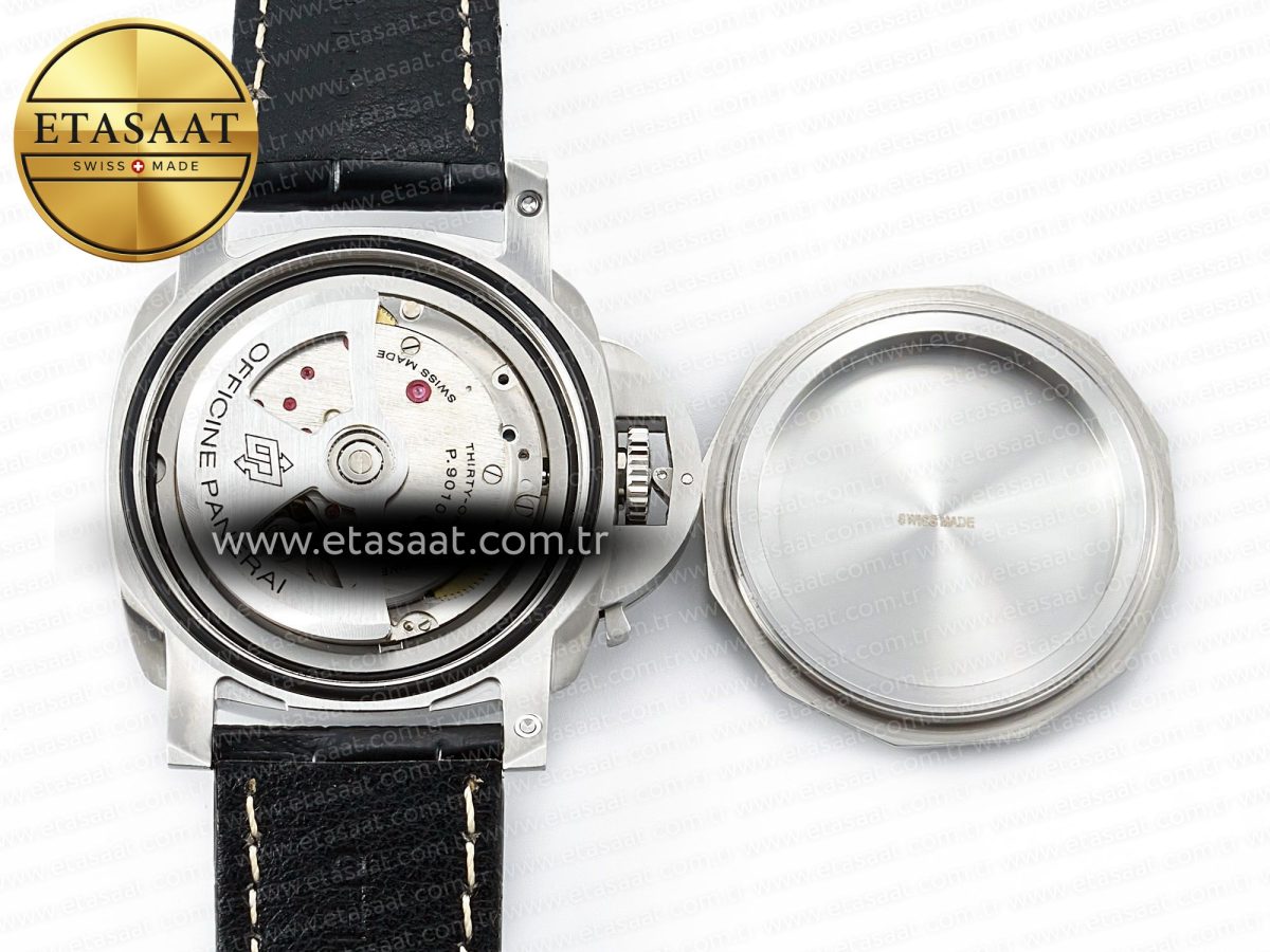 Penerai PAM1312 W TTF 1:1 Best Edition on Black Leather Strap P9010 - Görsel 20