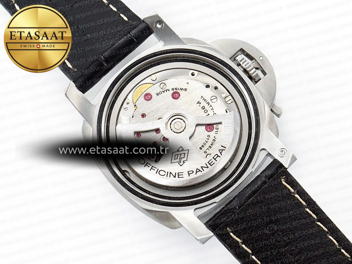Penerai PAM1312 W TTF 1:1 Best Edition on Black Leather Strap P9010 - Görsel 21