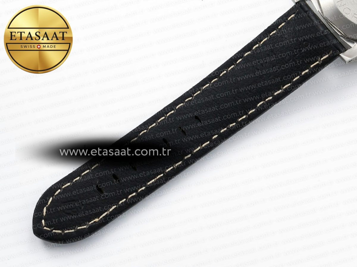 Penerai PAM1312 W TTF 1:1 Best Edition on Black Leather Strap P9010 - Görsel 28