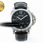Panerai PAM1312 W TTF Siyah Deri P9010 Eta Saat - Görsel 3 - 1:1 Süper Klon Saat