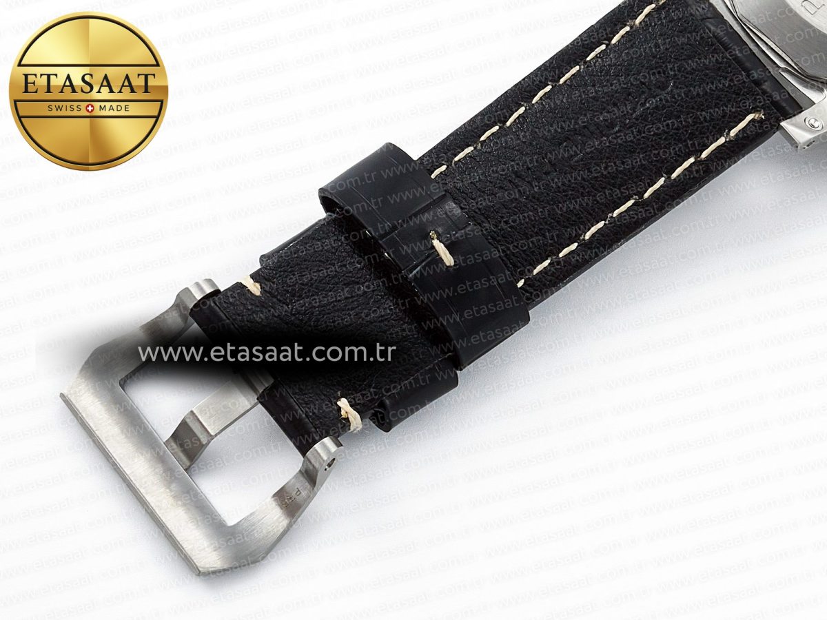 Penerai PAM1312 W TTF 1:1 Best Edition on Black Leather Strap P9010 - Görsel 30
