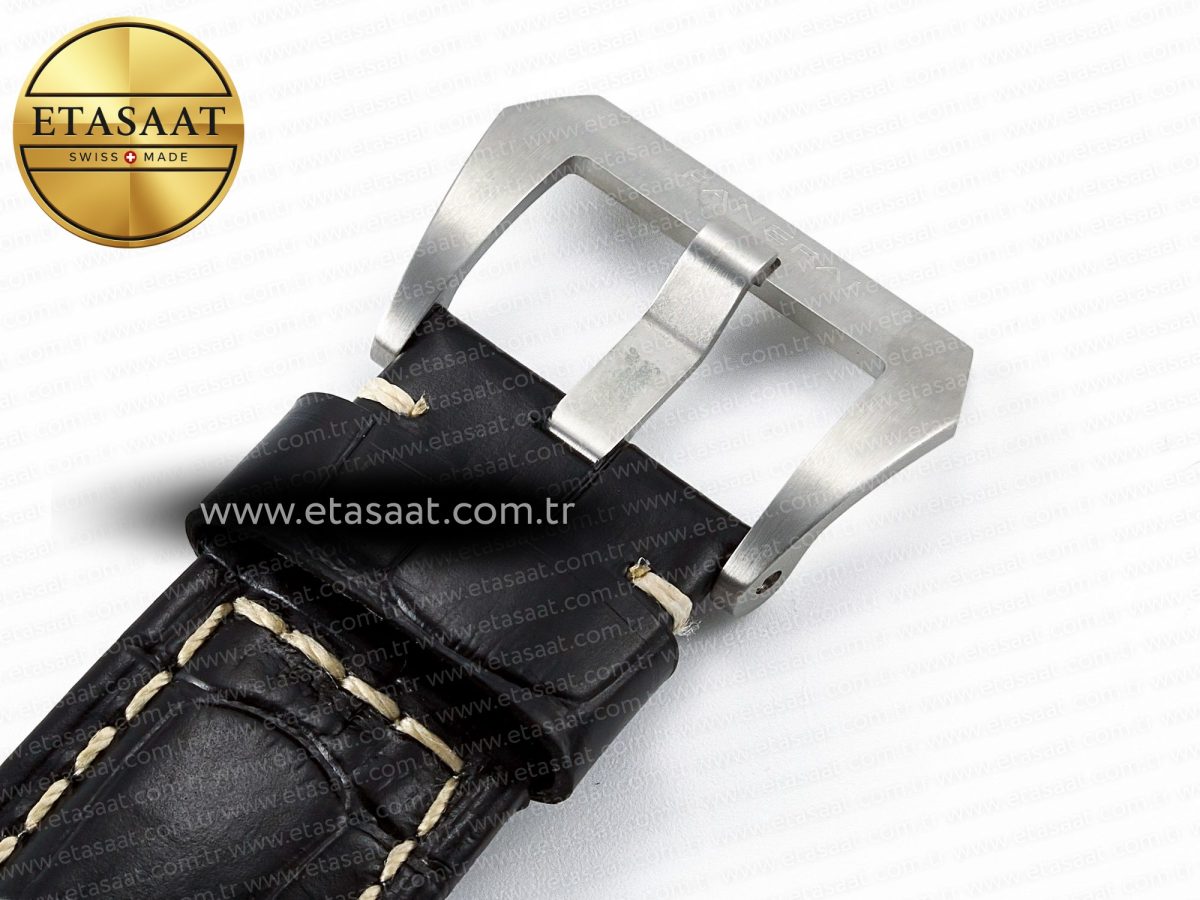 Penerai PAM1312 W TTF 1:1 Best Edition on Black Leather Strap P9010 - Görsel 31