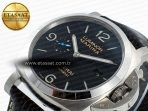 Penerai PAM1312 W TTF 1:1 Best Edition on Black Leather Strap P9010 - Görsel 6