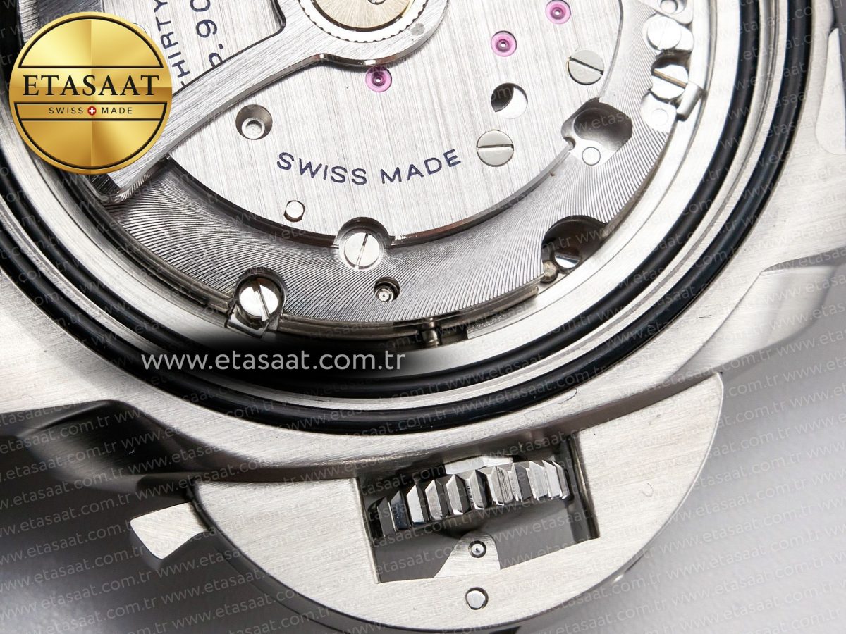 Panerai PAM1312 W VSF 1:1 Best Edition Black Dial on Black Leather Strap P.9010 Clone - Görsel 19