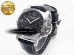 Panerai PAM1312 W VSF 1:1 Best Edition Black Dial on Black Leather Strap P.9010 Clone - Görsel 2