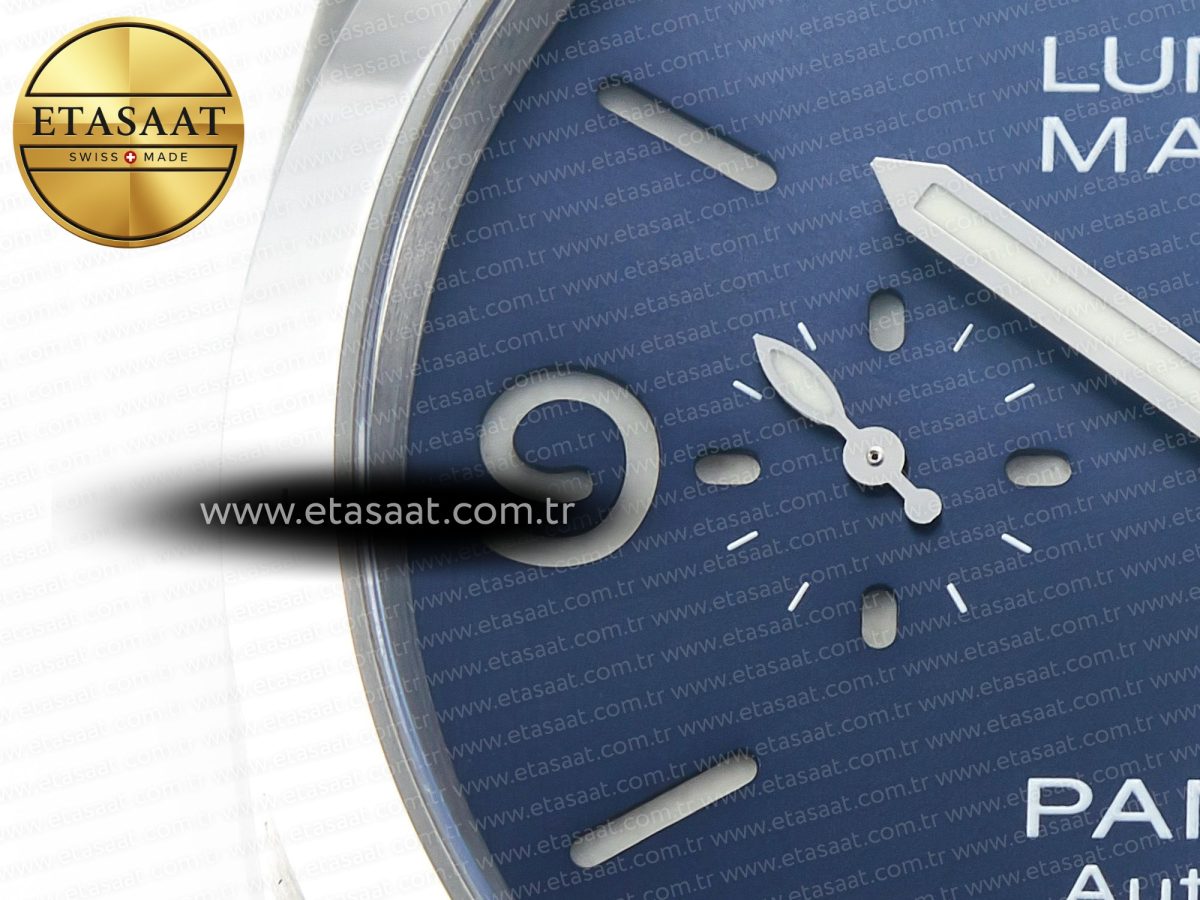 Penerai PAM1313 W TTF 1:1 Best Edition on Blue Leather Strap P9010 - Görsel 11