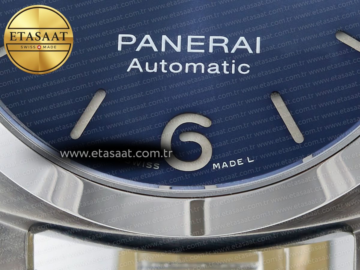 Penerai PAM1313 W TTF 1:1 Best Edition on Blue Leather Strap P9010 - Görsel 13