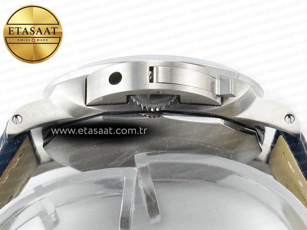 Penerai PAM1313 W TTF 1:1 Best Edition on Blue Leather Strap P9010 - Görsel 17