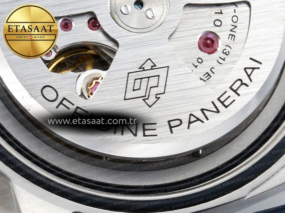 Penerai PAM1313 W TTF 1:1 Best Edition on Blue Leather Strap P9010 - Görsel 24