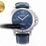 Panerai PAM1313 W TTF Mavi Deri Kayış P9010 Eta Saat - Görsel 3 - 1:1 Süper Klon Saat