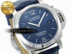 Penerai PAM1313 W TTF 1:1 Best Edition on Blue Leather Strap P9010 - Görsel 5