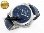 Penerai PAM1313 W TTF 1:1 Best Edition on Blue Leather Strap P9010 - Görsel 8