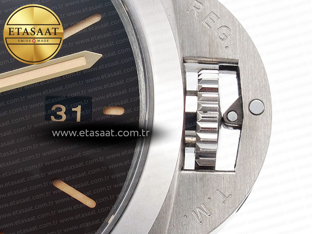 Penerai PAM1351 W TTF 1:1 Best Edition on Asso Leather Strap P9010 - Görsel 12